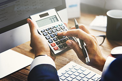 homme calculatrice